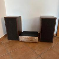 Amplificatore HF100 con casse Imperial