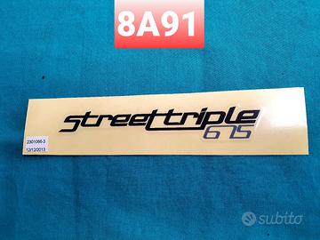 Decalco triumph street-triple 675 originale
