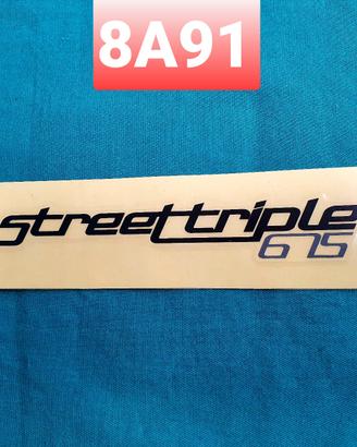Decalco triumph street-triple 675 originale