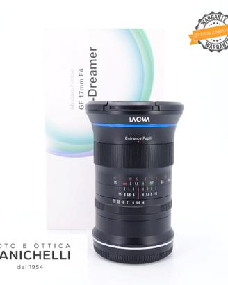 Laowa 17 f/4 GFX D-Dreamer (Fuji GF) Usato (G420)