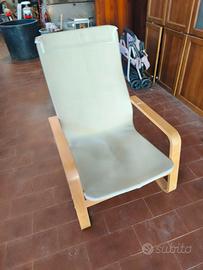 Poltrona in stile inimal