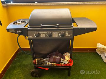 BBQ a gas