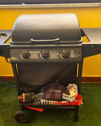 BBQ a gas