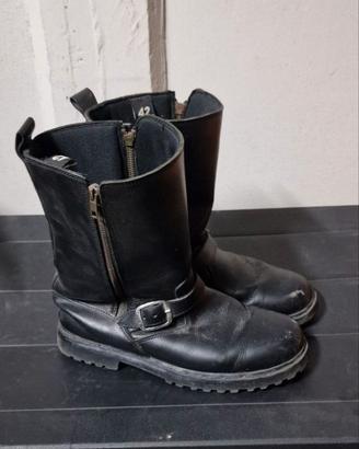 Stivali moto con zip 42