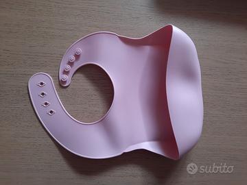 Bavaglino e piattino in sillicone