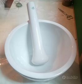 Mortaio da 300 mm con beccuccio di travaso