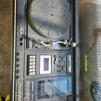 Stereo Nordmende con giradischi e cassette 