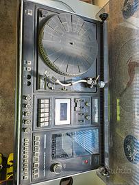 Stereo Nordmende con giradischi e cassette 