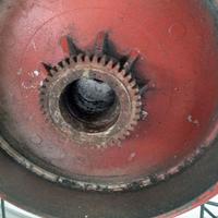 Cerchio posteriore,leva frizione, manettino cambio