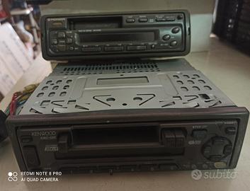 Autoradio mangia cassette Kenwood e Pioneer