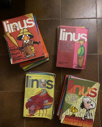 Riviste Linus anni 80