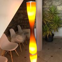 Lampada vetro Murano brown cm. 160