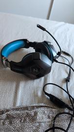 Cuffie gaming Ozeino con microfono e LED RGB

