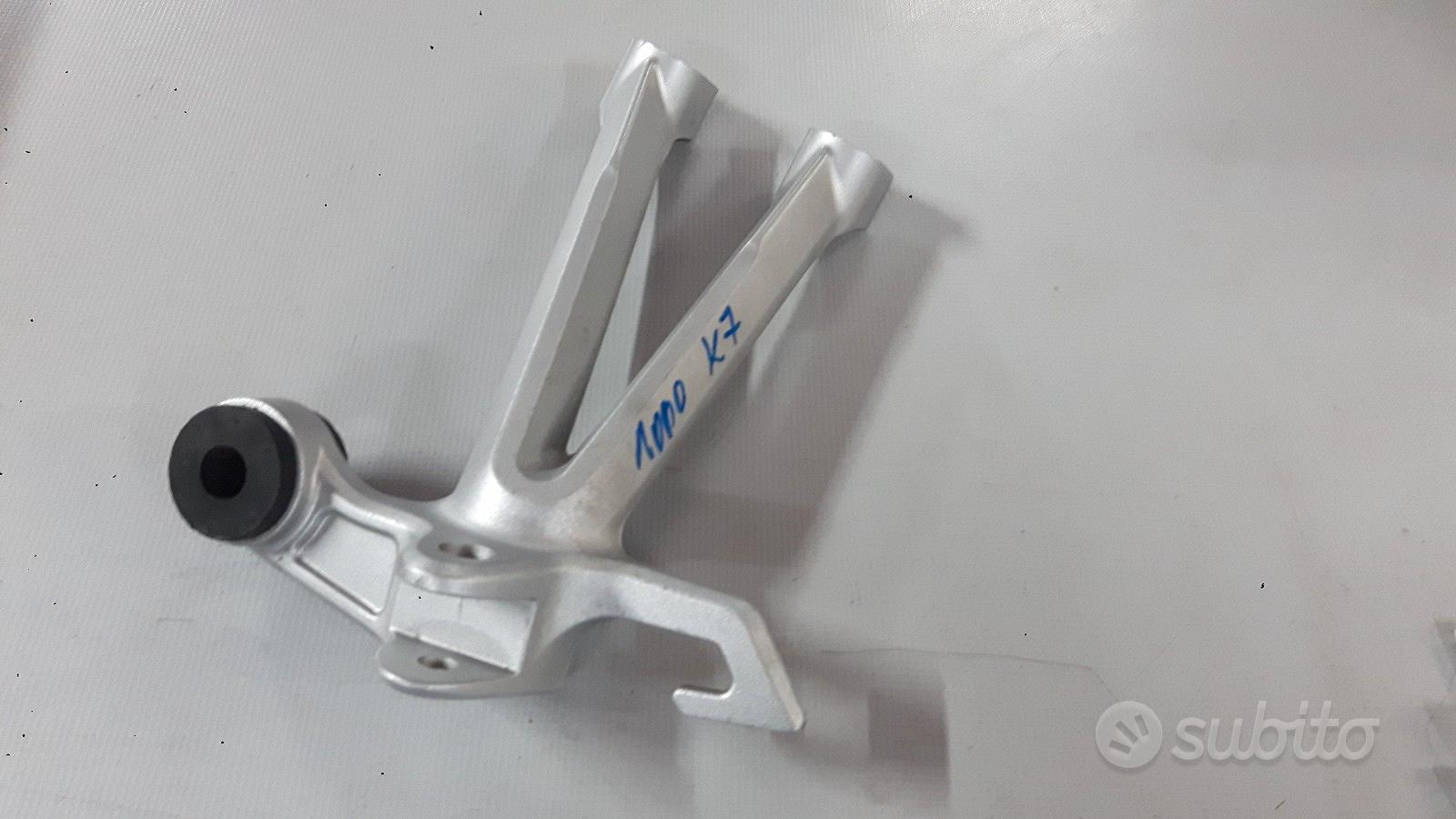 Bracciolo Serbatoio Carburante Per Moto Suzuki GSXR 600 750 1000 - Maniglia Passeggero Posteriore In Argento, Facile Installazione