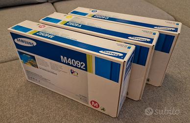 Set Toner Samsung originale C4092,  Y4092 e M4092