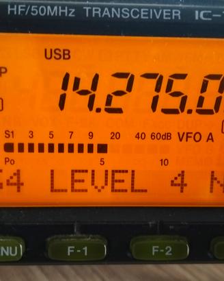 ICOM 703 Plus con alimentatore SADELTA 