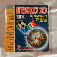ALBUM FIGURINE CALCIATORI PANINI MEXICO '70