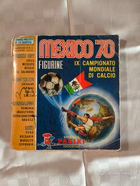 ALBUM FIGURINE CALCIATORI PANINI MEXICO '70