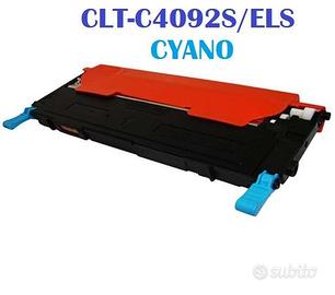 TONER cartuccia SAMSUNG C4092S CIANO stampante