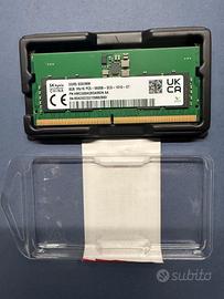 Memoria RAM DDR5 8GB 5600 MHz per Notebook