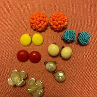 7 paia orecchini vintage