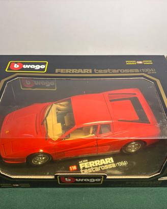 Ferrari Testarossa (1984) Bburago 1:18 Diecast da
