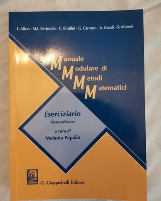 manuale modulare di metodi matematici eserciziario