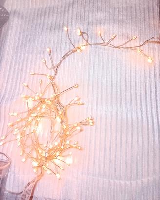 Mini luci led natalizie a batteria