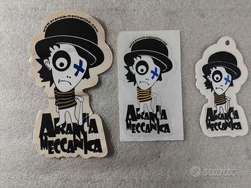 (Spedizione inclusa) ADESIVI - ARANCIA MECCANICA