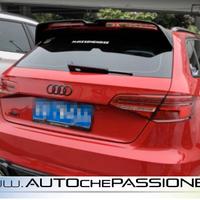 Spoiler Alettone Audi A3 8V Sportback e 3 porte da