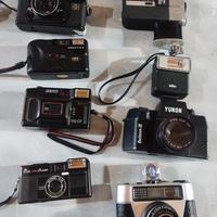 macchine fotografiche e cinepresa 