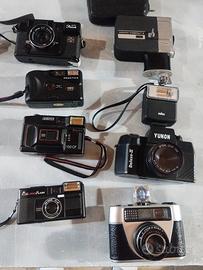 macchine fotografiche e cinepresa 