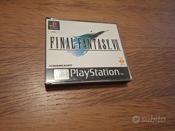Final Fantasy VII 7 PS1 libretto modellismo 
