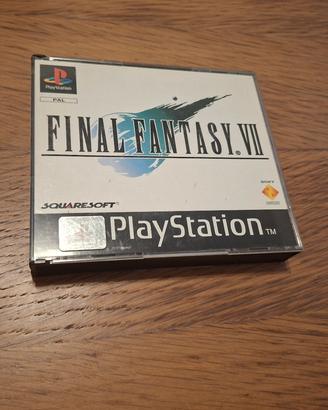 Final Fantasy VII 7 PS1 libretto modellismo 