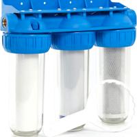 sistema di filtrazione a 3 stati acqua domestica 