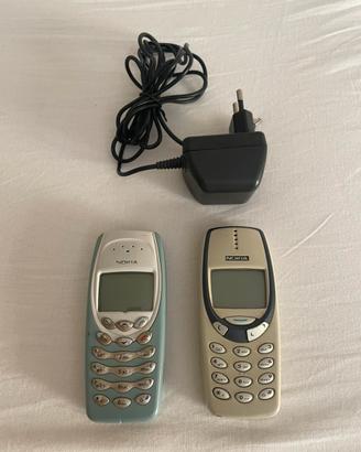 Coppia Cellulare Nokia 3310 - 3410 Vintage