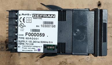 TERMOREGOLATORE GEFRAN 600