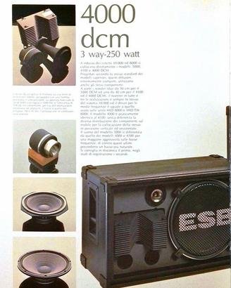 ESB DCM 4000 PROFESSIONAL NUOVE  ORIGINALI