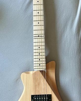 Makeev folding left‑handed guitar