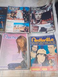 riviste musicali rockerilla e rumore anni 90