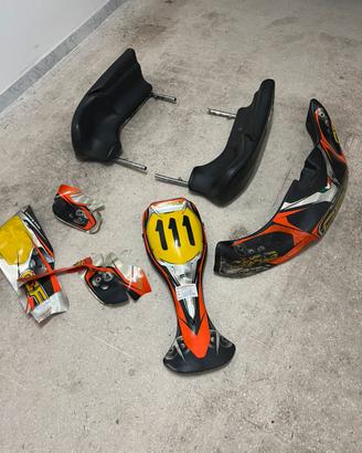 SET CARENE COMPLETO KART CRG ROAD REBEL 14