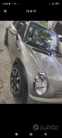 Mini Cooper sidewalk cabrio