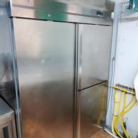 armadio frigo inox 90p industriale professionale