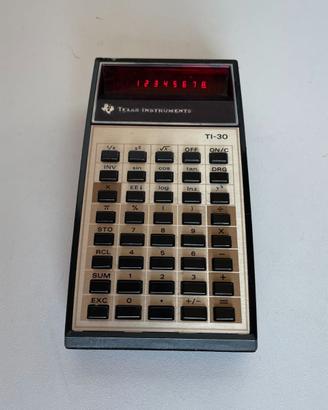 Texas Instruments TI-30 vintage – Calcolatrice 