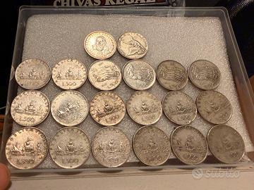 Monete 500 lire argento