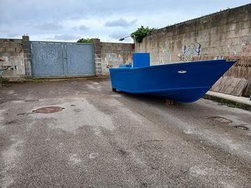 barca in compensato marino