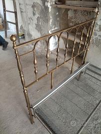 Letto Antico in Ottone - Primi '900