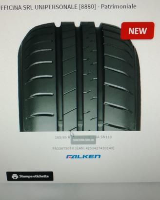 Gomme auto nuove R15