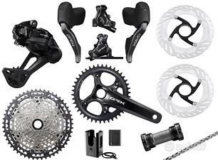 Gruppo completo Shimano GRX Di2 RD-RX827