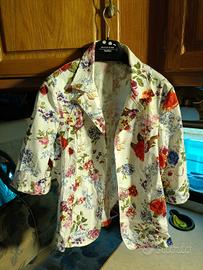 Giacca fiorata 